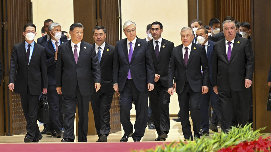 Xi y líderes de Asia Central firman declaración sobre cooperación【秘鲁新世界日報】