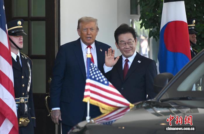 美韩领导人在白宫举行会晤【秘鲁新世界日報】