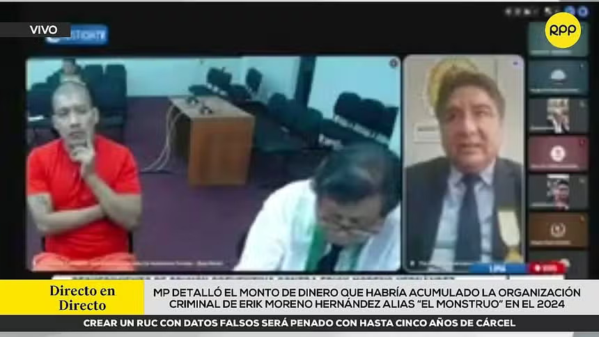 据秘鲁检察官办公室称，罪犯“怪物”的犯罪网络非法聚敛了约500万索尔的财富【秘鲁新世界日报】