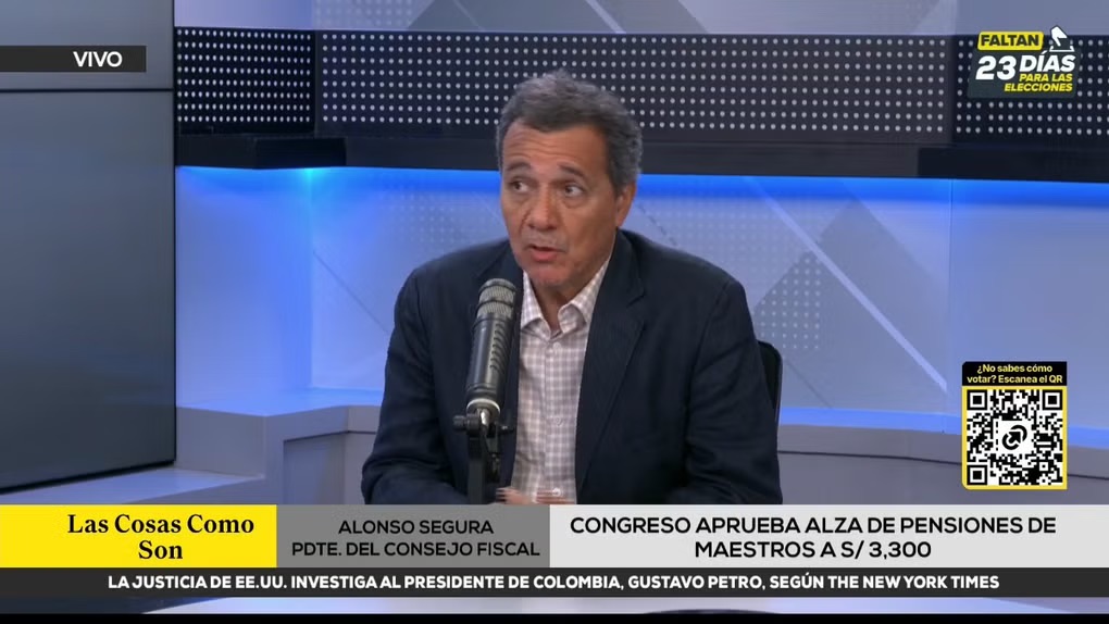 秘鲁财政委员会主席警告：国会近期通过的法律恐致“财政即将脱轨”【秘鲁新世界日报】