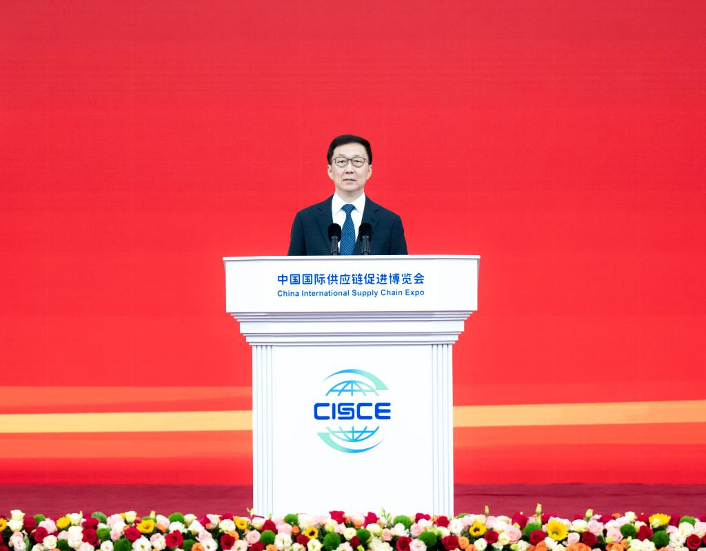 Vicepresidente chino propone cooperación en cadenas industriales y de suministro a nivel global【秘鲁新世界日報】