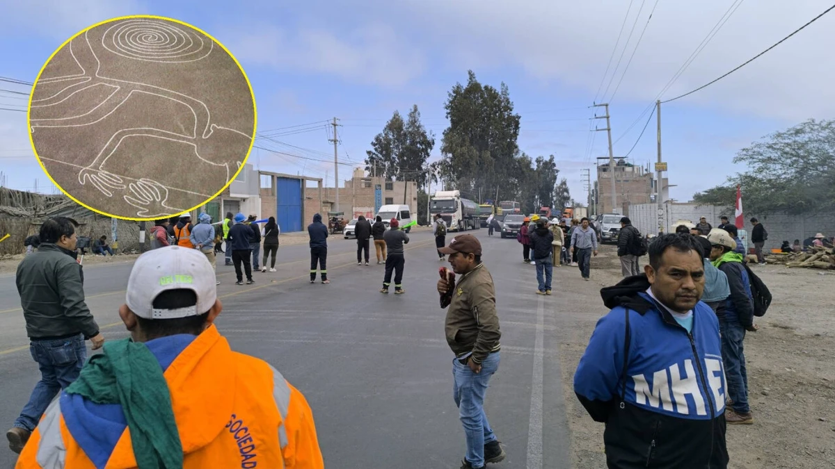 由于秘鲁泛美公路被封锁，至少有一千名游客取消了飞越纳斯卡线条的航班【秘鲁新世界日报】