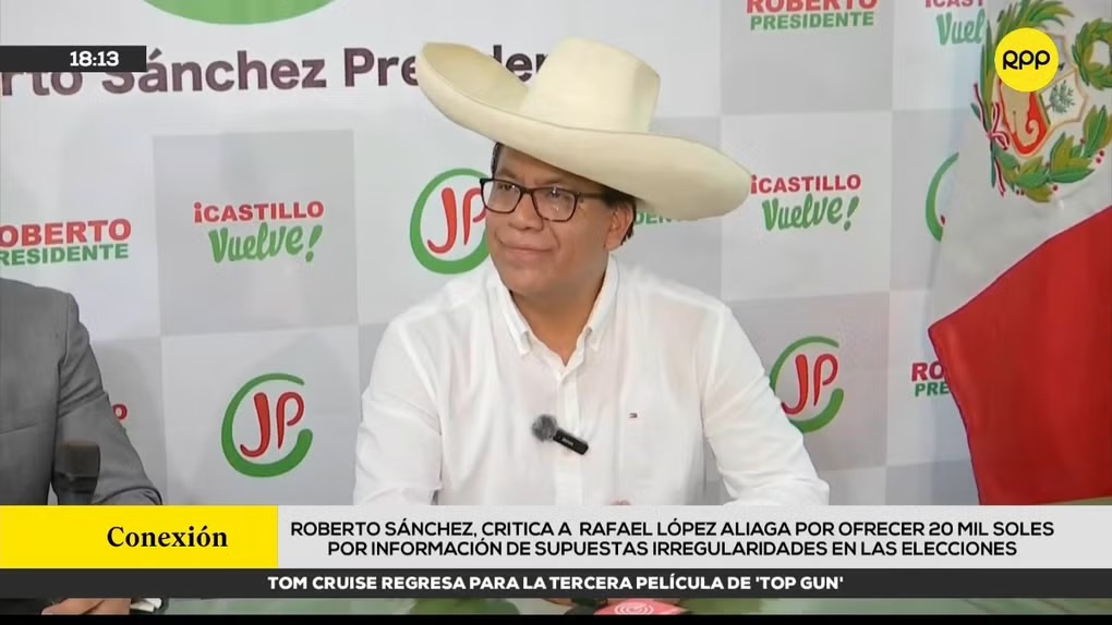 团结秘鲁党批评對手拉斐尔以金钱换取有关选举舞弊的信息【秘鲁新世界日报】