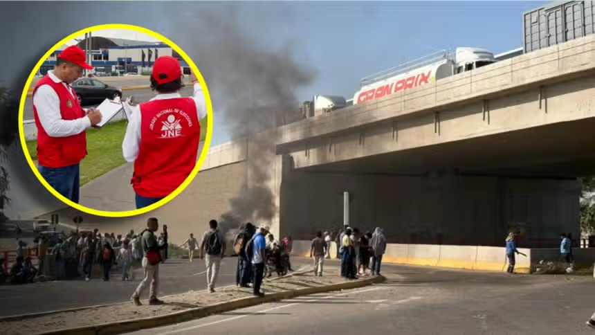 秘鲁国家选举委员会警告称，道路封锁和大学占领事件可能会扰乱第二轮选举的正常进行【秘鲁新世界日报】