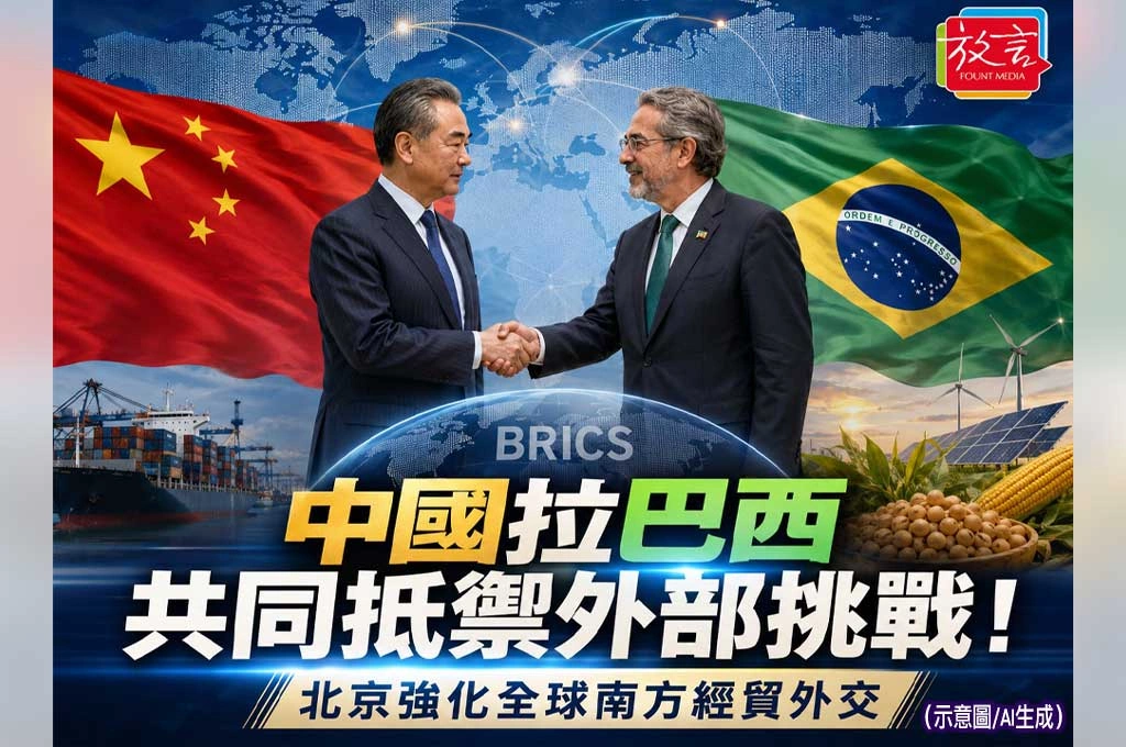 中国拉巴西共同「抵御外部挑战」！北京强化全球南方经贸外交【秘鲁新世界日報】