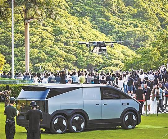 “飞行汽车”登陆广州开发区