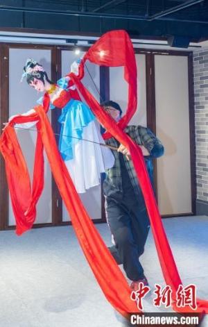 崔克勤：广东木偶戏是高雅艺术 展现岭南文化气质